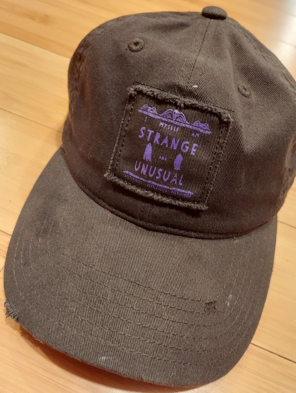Beetlejuice Baseball/Dad Hat with Front Patch And Embroidered Designs